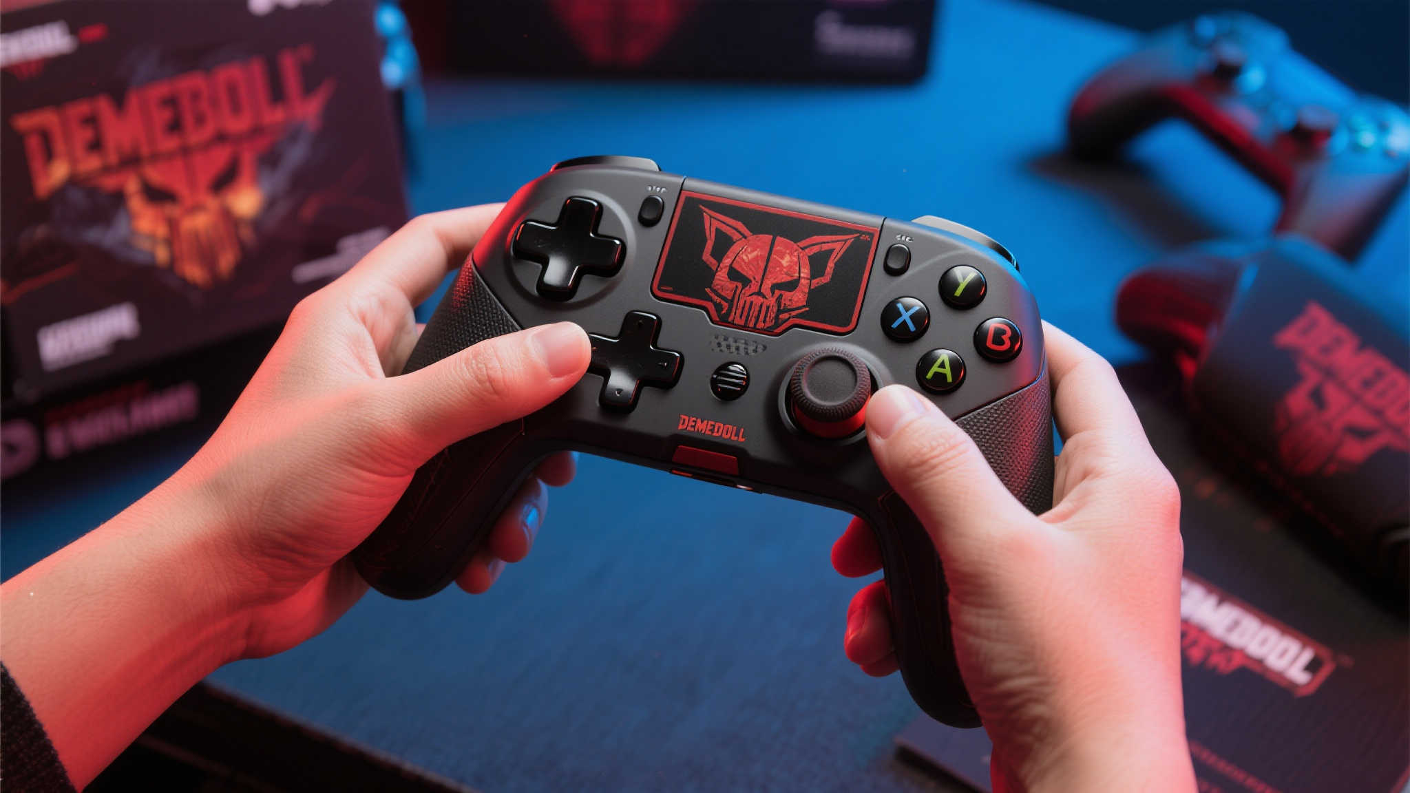 热销一空!《毁灭战士》Xbox主题手柄成战斗神器! 从这款毁灭战士主题手handle的火爆销